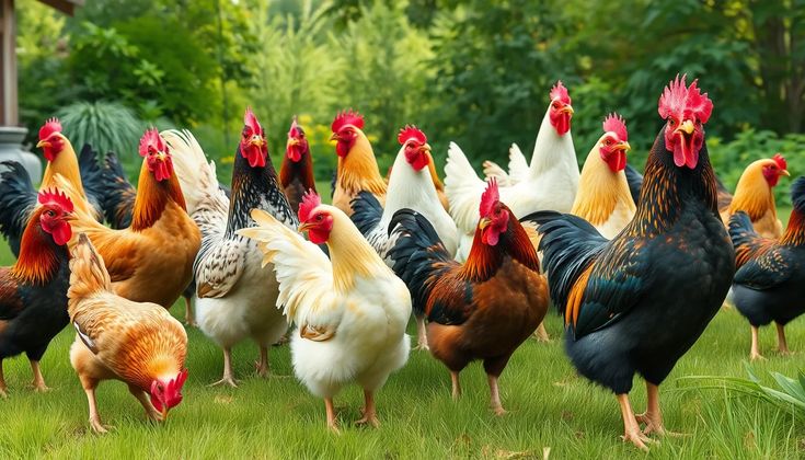 Roadrunner chickens